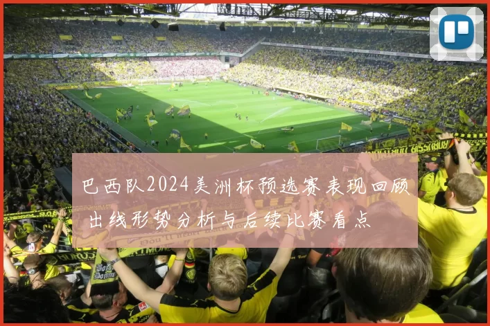 巴西队2024美洲杯预选赛表现回顾 出线形势分析与后续比赛看点